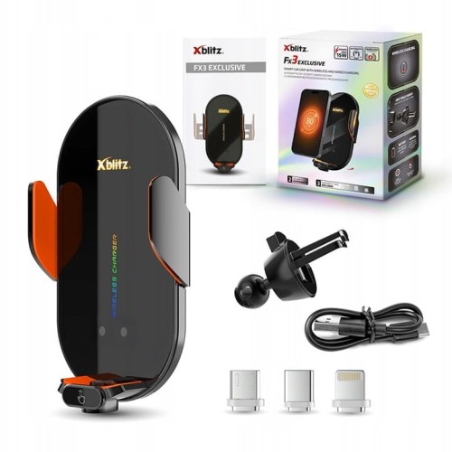 XBLITZ FX3 EXCLUSIVE AUTOMATYCZNY UCHWYT FUNKCJA BEZPRZEWODOWEGO ŁADOWANIA