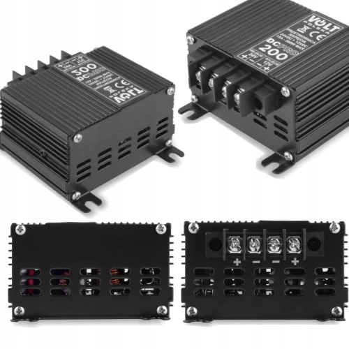 VOLT DC PRO 200 24VDC/12VDC BEZZAKŁÓCENIOWA PRZETWORNICA NAPIĘCIA DC/DC
