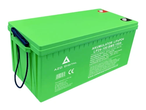 AZO Akumulator LiFePO4 LP24-100 100Ah 24V 150A Bluetooth Mata Grzewcza