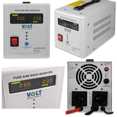 Volt Zasilacz awaryjny SINUS PRO 800 E 12/230V (500/800W)