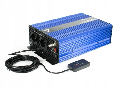 AZO Digital Przetwornica napięcia 24 VDC / 230 VAC SINUS IPS-3000S 3000W