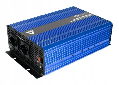 AZO Digital Przetwornica napięcia 24 VDC / 230 VAC SINUS IPS-4000S 4000W